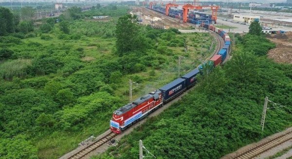 rail from China amid green