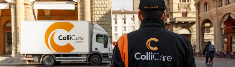 ColliCare-trailers filled with predictable goods travelling through Europe.
